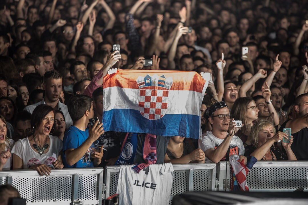 famous croatian singer on stage
